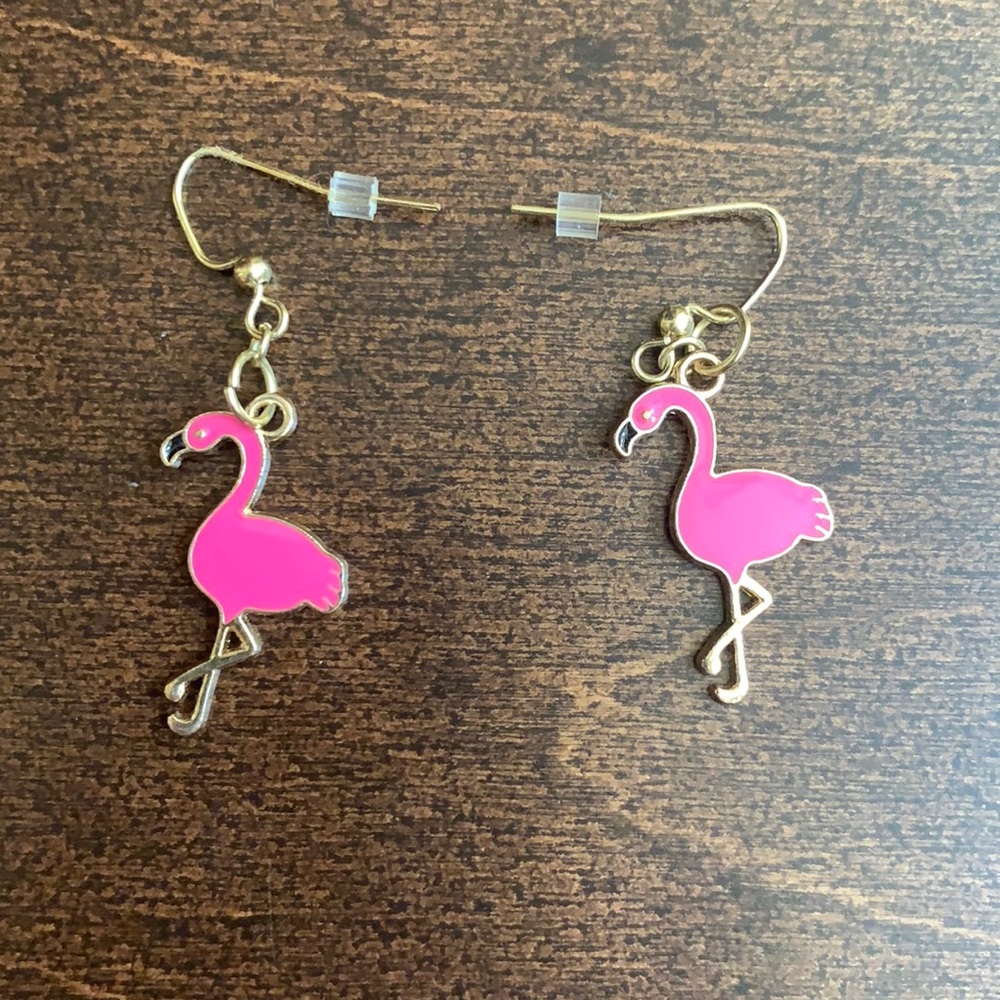 Flamingo Earrings